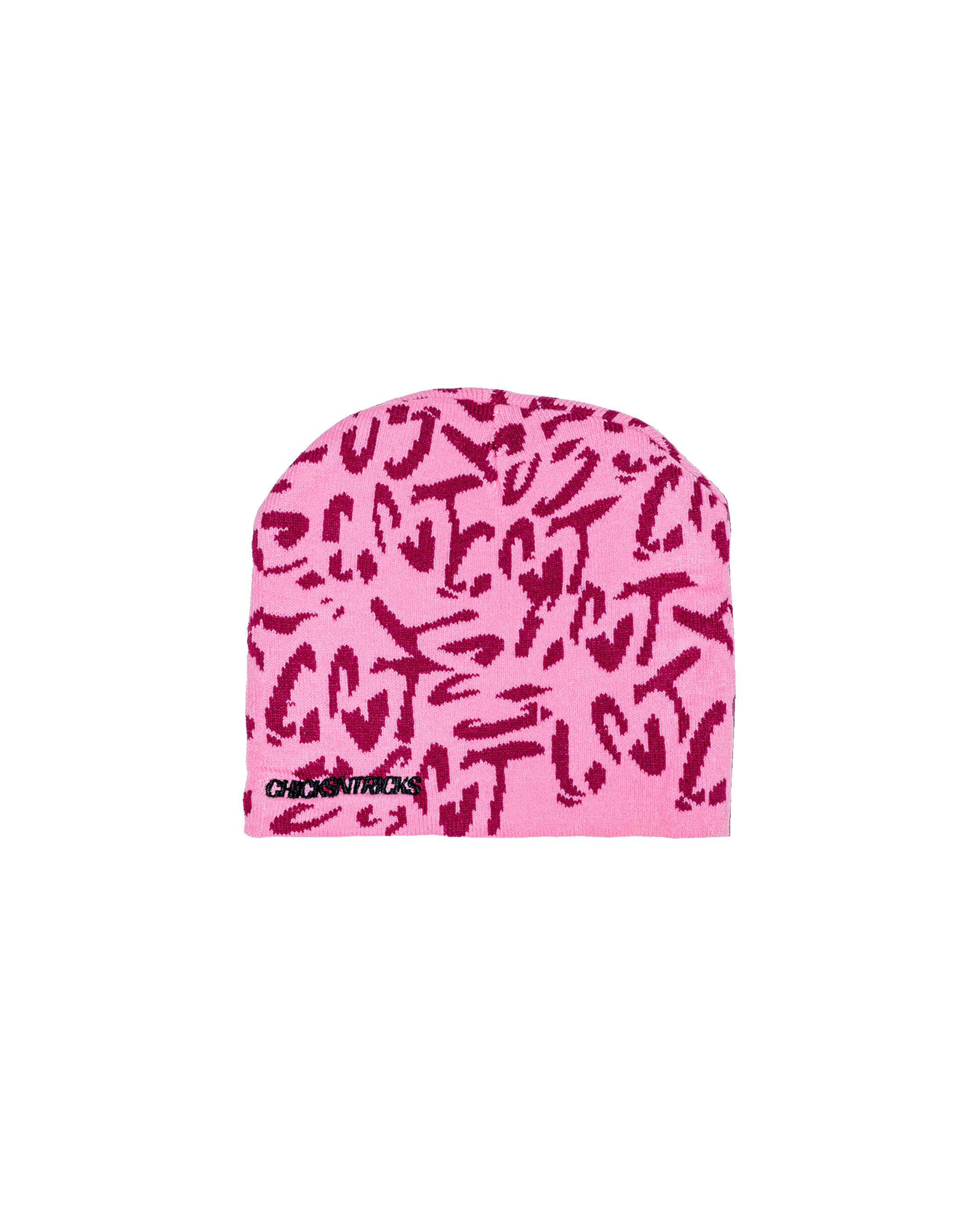 SHRED HEAD BEANIE | PINK