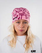 SHRED HEAD BEANIE | PINK