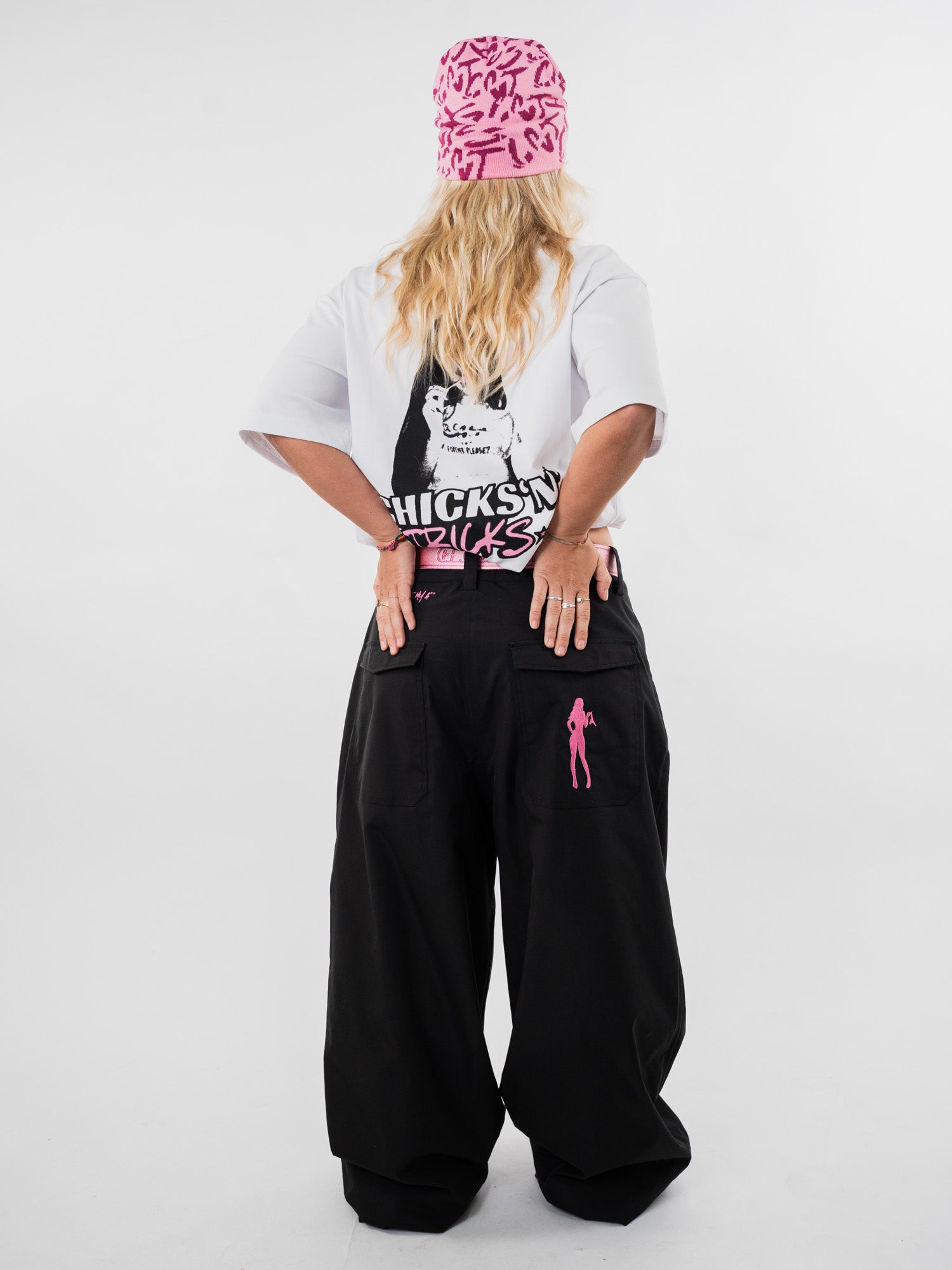 SNOW BABE BAGGIES | BLACK