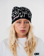 SHRED HEAD BEANIE | BLACK