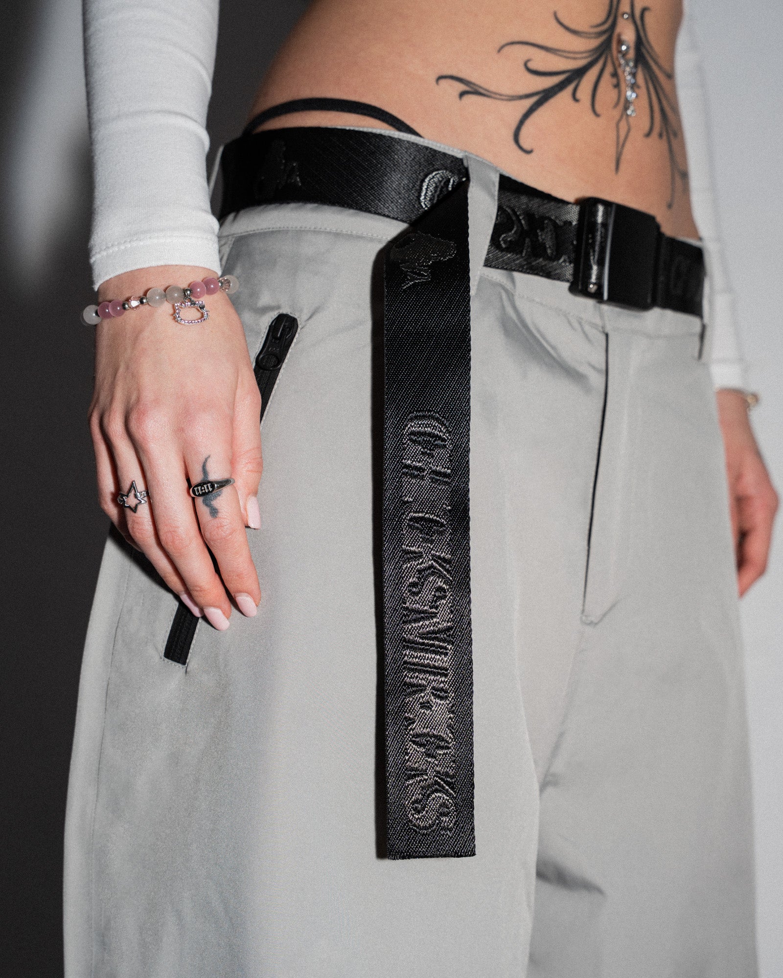 magnetic belt black
