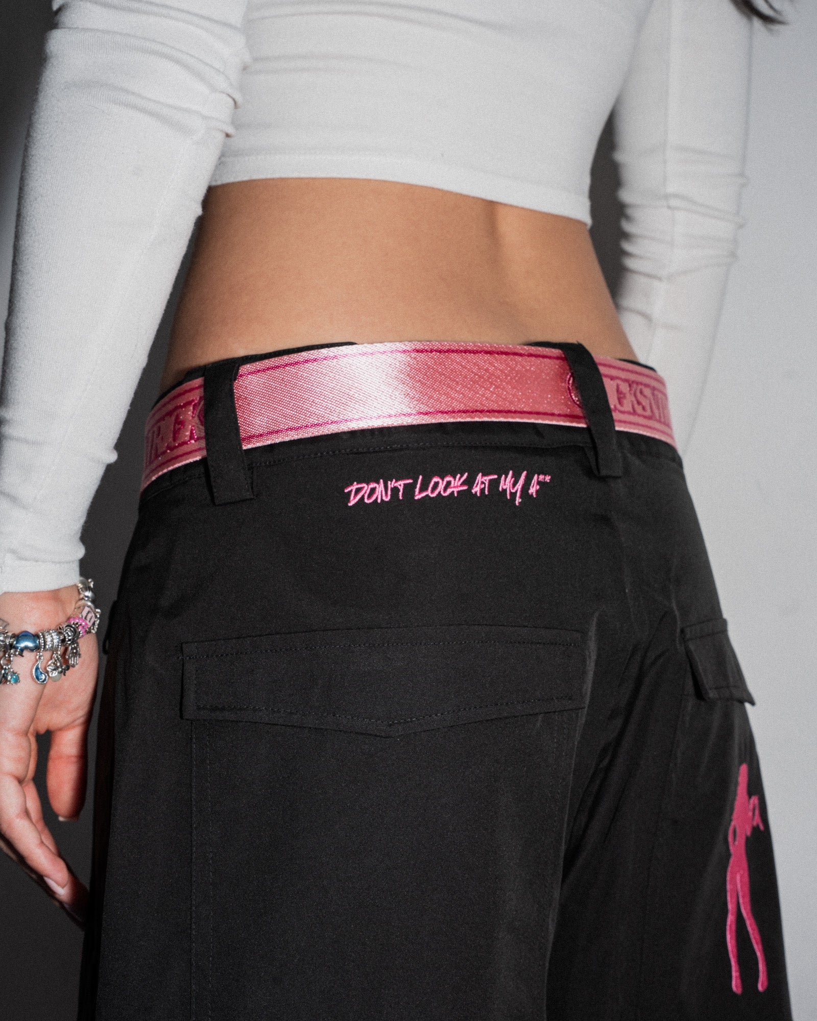 magnetic belt pink